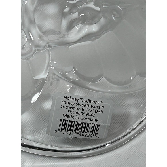 Gorham Snowy Sweethearts Candy Dish 8.5 inches-Made In Germany - Picture 12 of 12